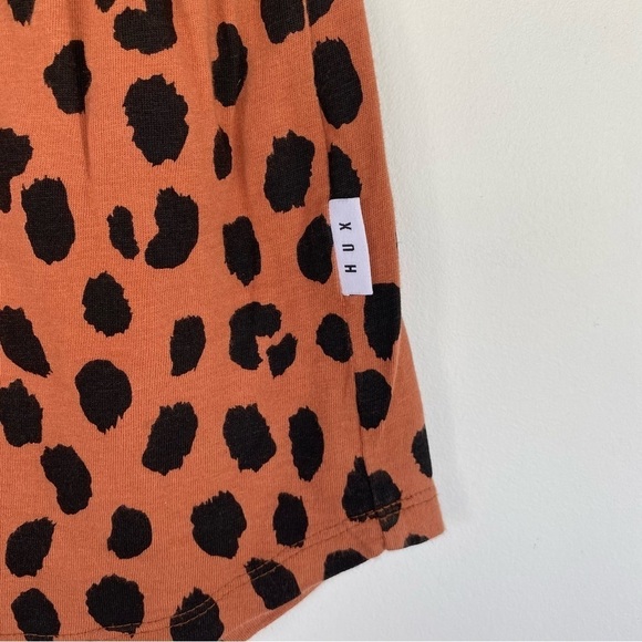 HUX BABY Organic Cotton Animal print Swirl Dress Baby size 9-12 Months - Picture 4 of 7